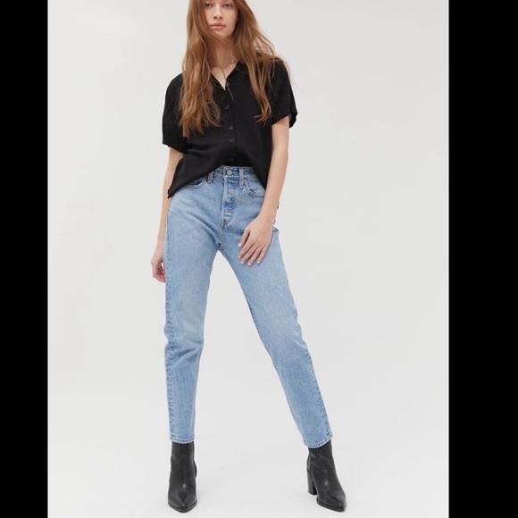 Levi's | Jeans | Levis Premium Wedgie Icon Ankle Jeans Tango Light |  Poshmark